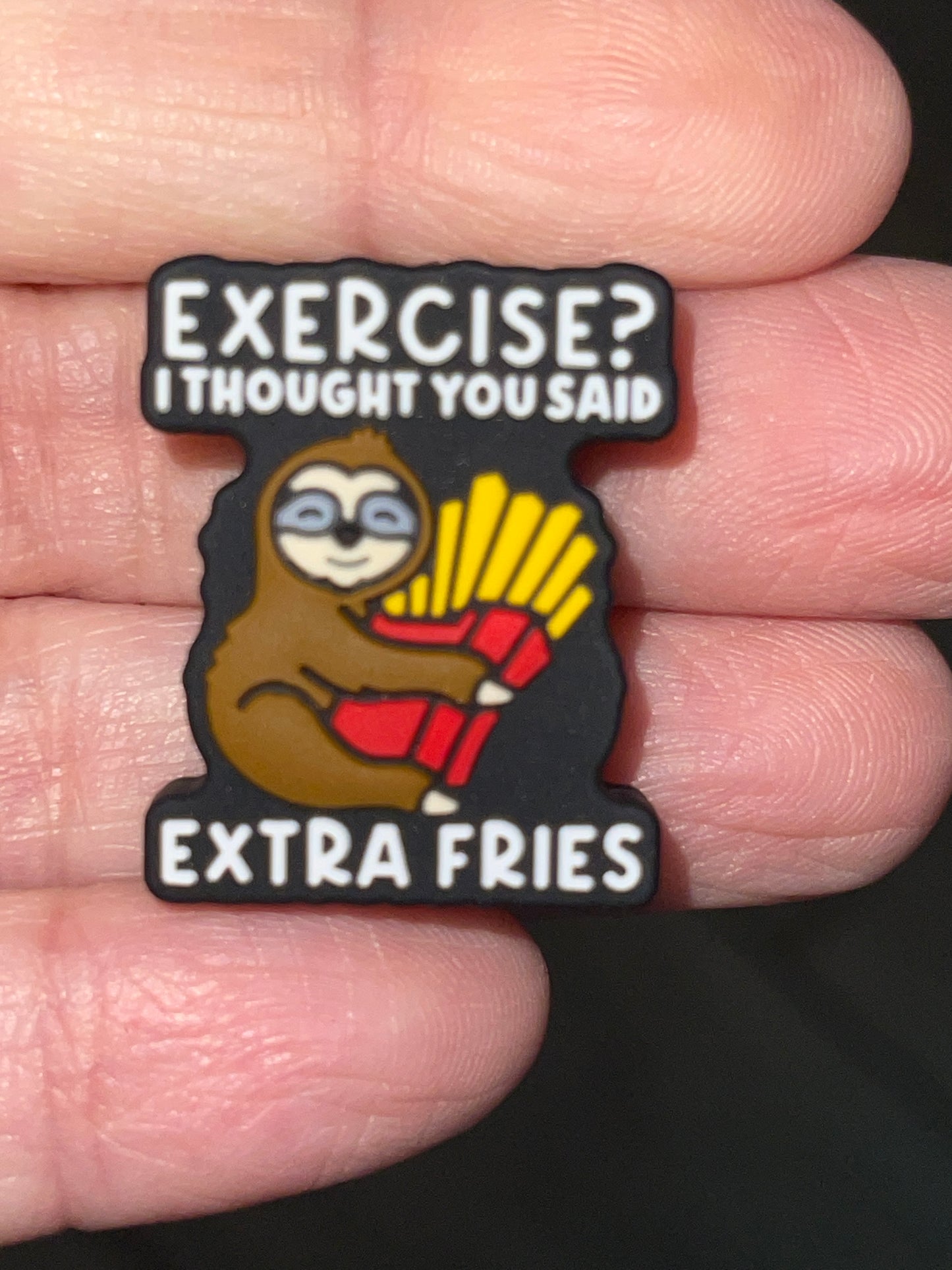 10. EXERCISE? I THOUGHT YOU SAID EXTRA FRIES